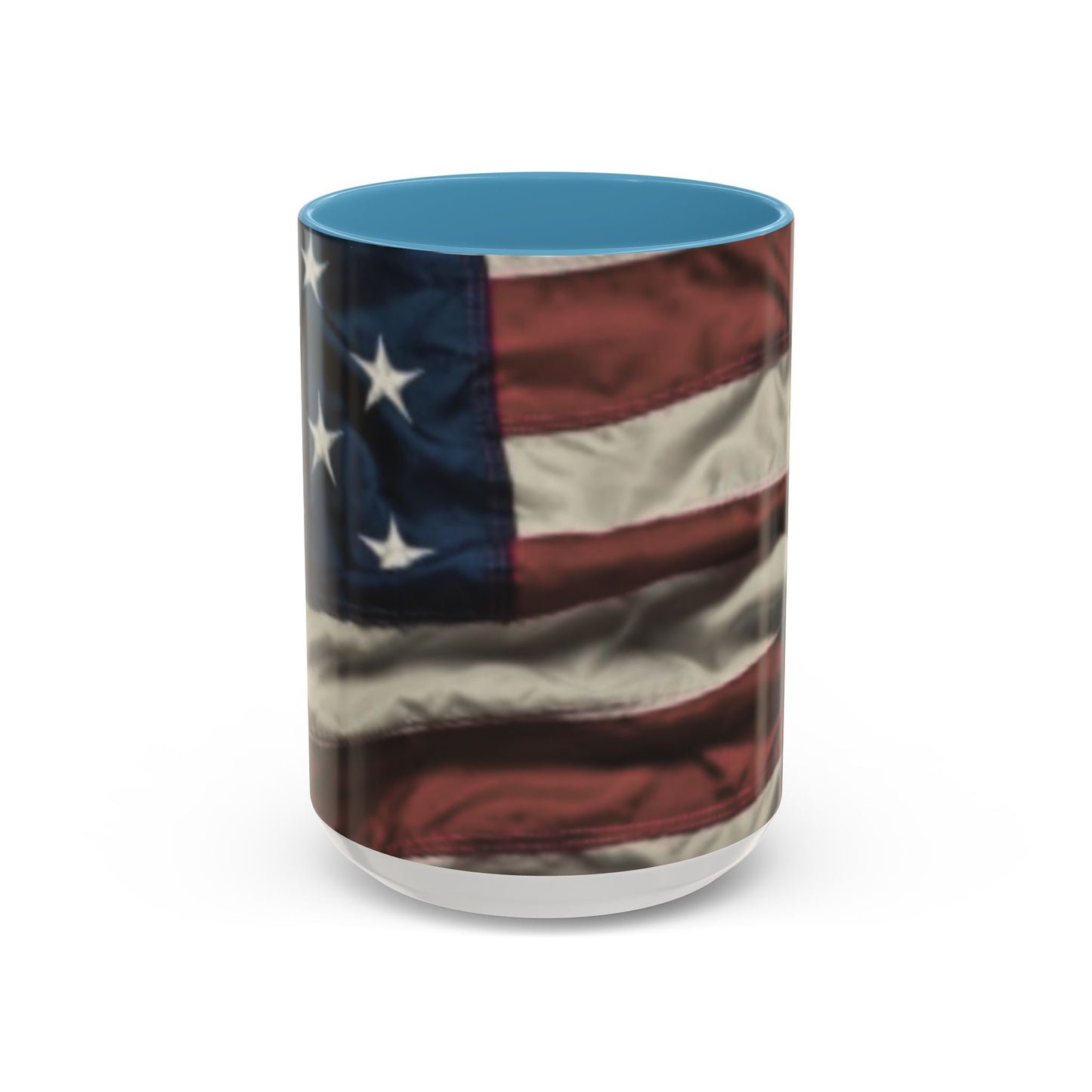 Wrinkled USA Flag Coffee Mug | Perfect Gift for Patriots, Home Decor, Father's Day, Coffee Lovers, Art Enthusiasts
