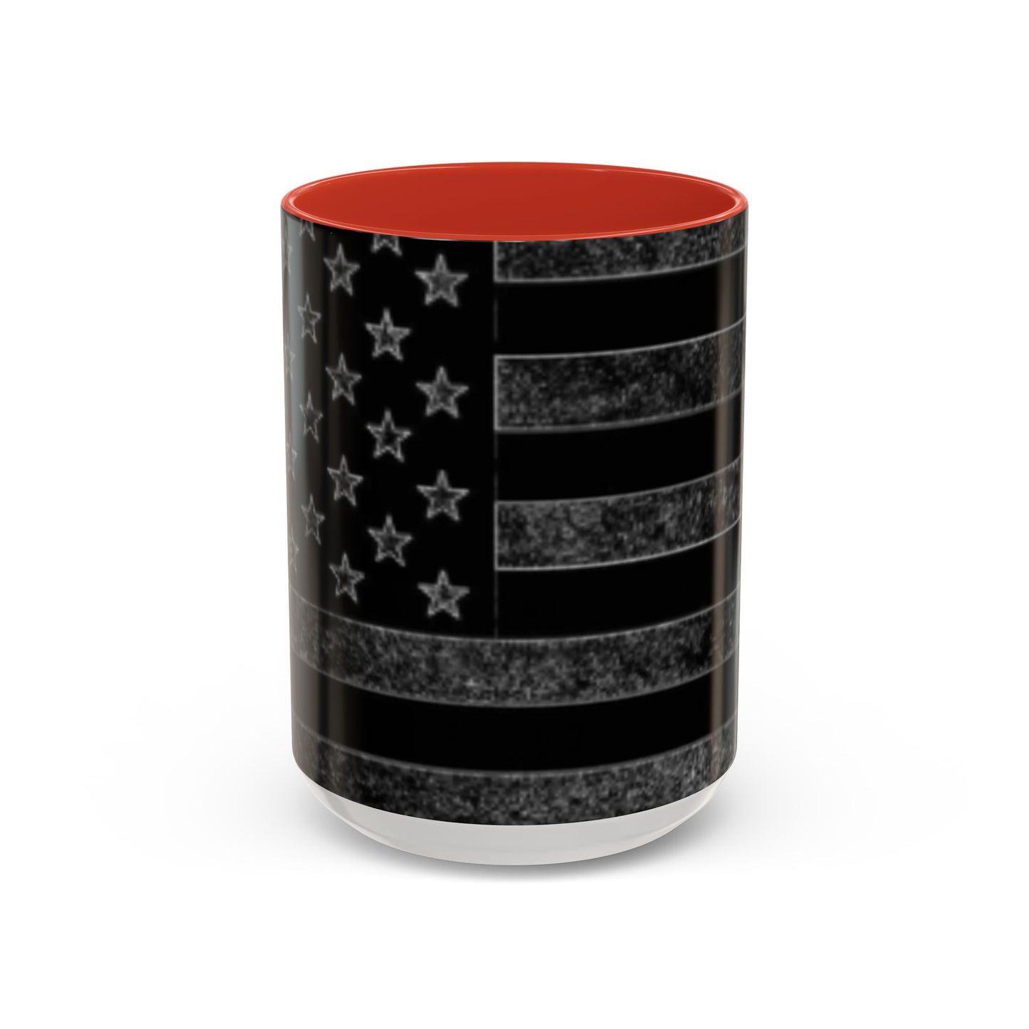 Black USA Flag Coffee Mug | Perfect Gift for Patriots, Home Decor, Father's Day, Coffee Lovers, Art Enthusiasts