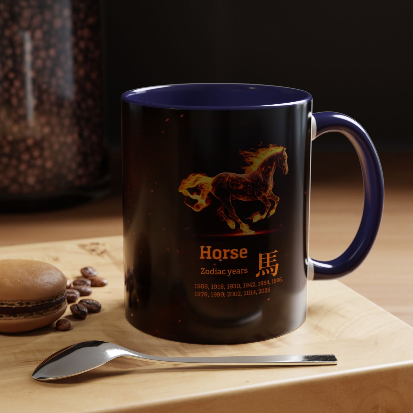 Chinese Zodiac 2026 Year of the Fire Horse Coffee Mug