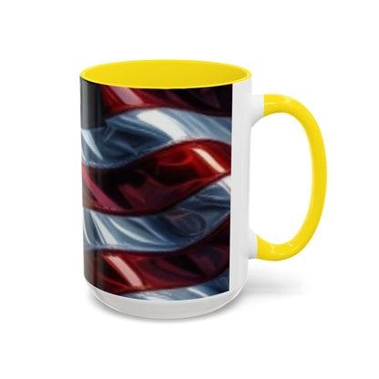 USA Flag Coffee Mug | Perfect Gift for Patriots, Home Decor, Father's Day, Coffee Lovers, Art Enthusiasts