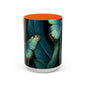 Blue Butterfly Accent Coffee Mug | Perfect Gift for Nature Lovers, Home Decor, Mother's Day, Coffee Lovers, Art Enthusiasts