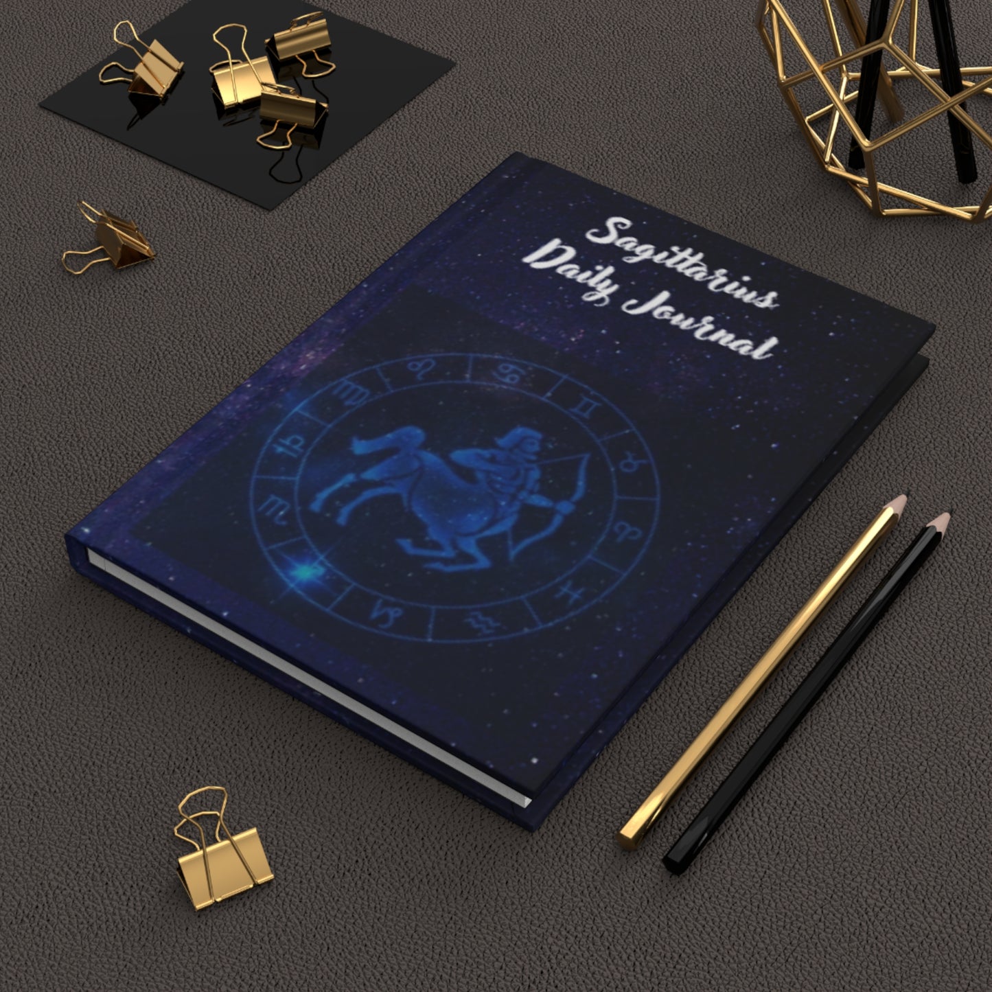 Sagittarius Daily Journal - Hardover - Your Ultimate Companion for Planning, Reflection and Personal Growth