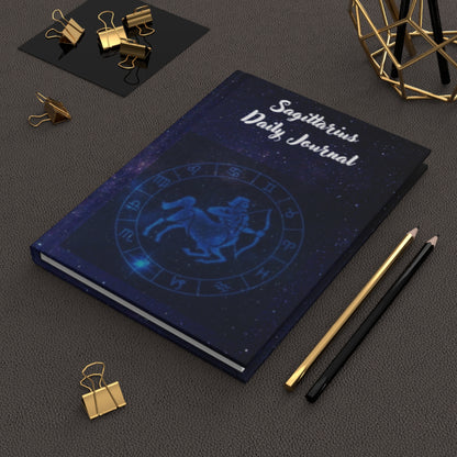 Sagittarius Daily Journal - Hardover - Your Ultimate Companion for Planning, Reflection and Personal Growth