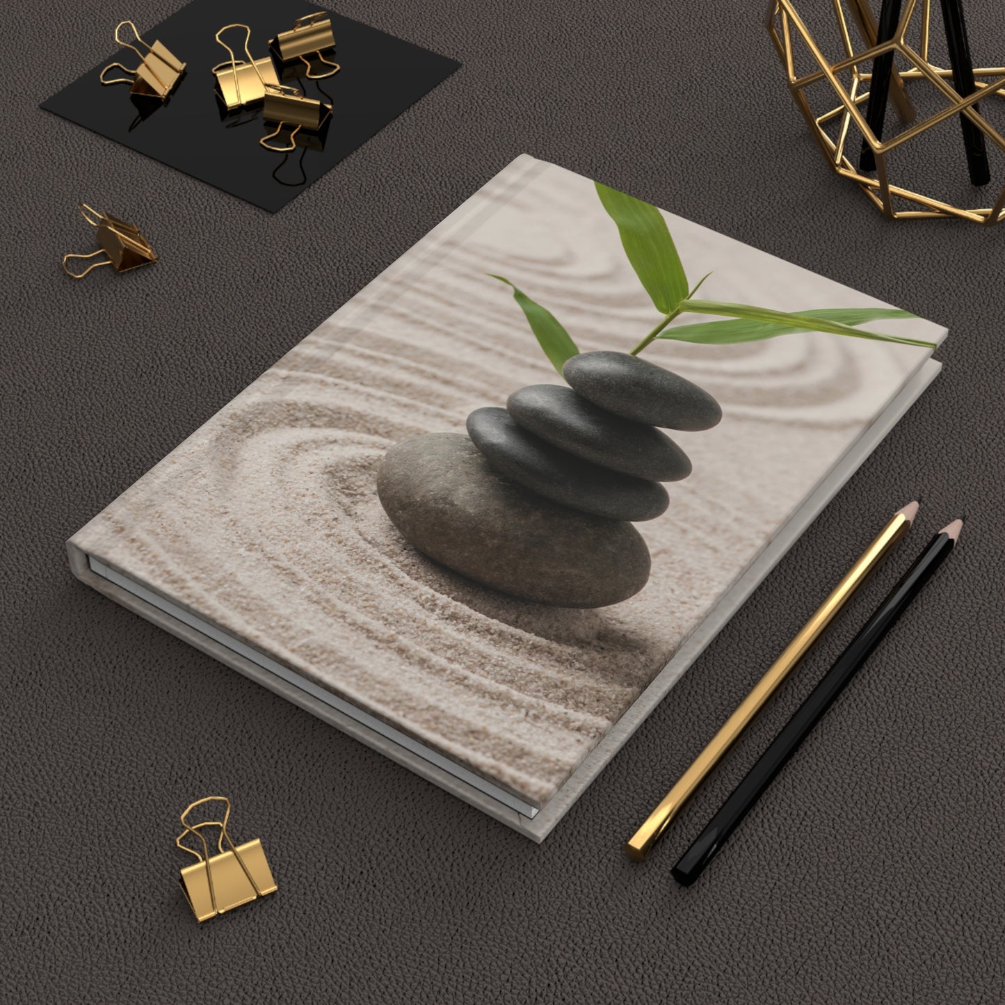 Zen Stones Daily Journal - Hardcover - Your Ultimate Companion for Planning, Reflection, and Personal Growth