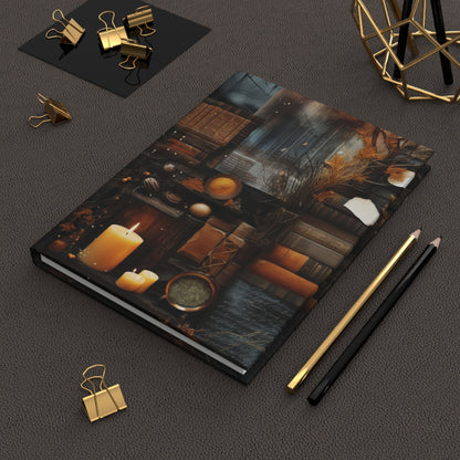 Candles and Books Daily Journal - Hardcover - Your Ultimate Companion for Planning, Reflection, and Personal Growth