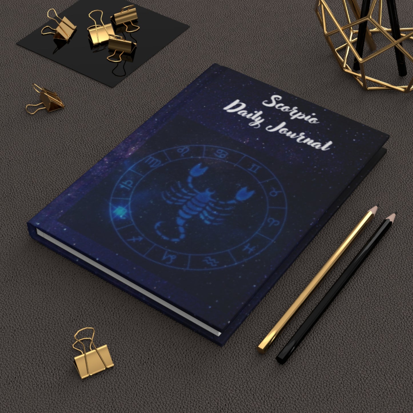 Scorpio Daily Journal - Hardcover - Your Ultimate Companion for Planning, Reflection, and Personal Growth