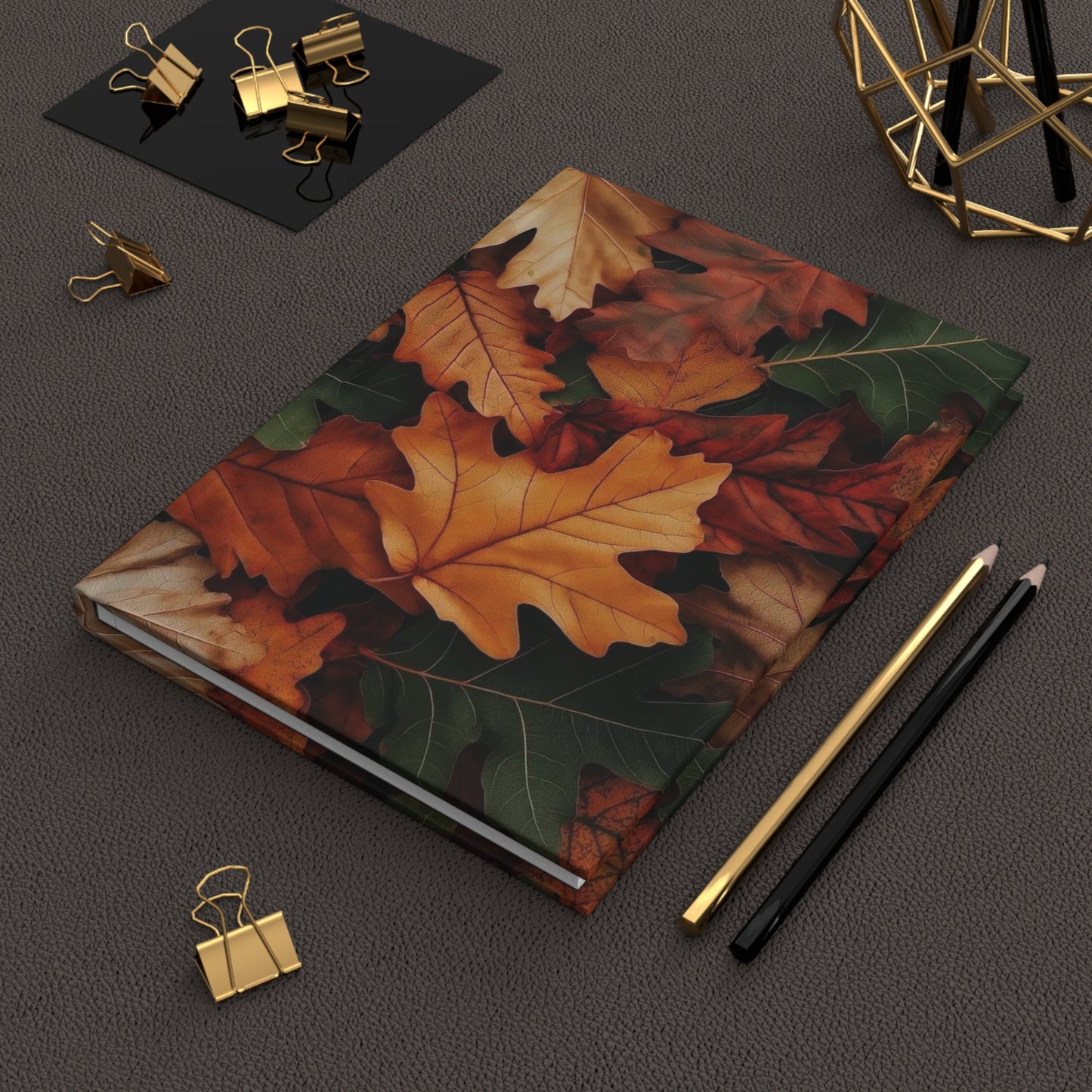 Fall Leaves Daily Journal - Hardcover - Your Ultimate Companion for Planning, Reflection, and Personal Growth