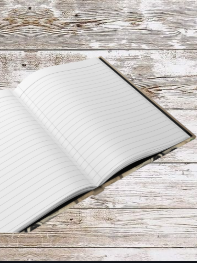 Parisian Chic Roses Hardcover Journal