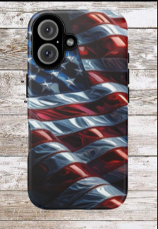 USA Flag Tough Case — Patriotic Phone Cover