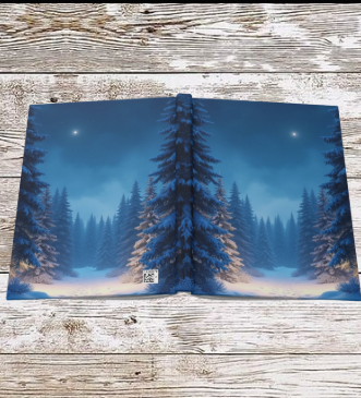 North Star Winter Daily Journal — Hardcover Planner & Notebook