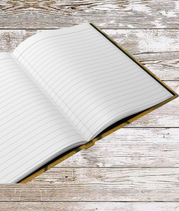 Countryside Bike Hardcover Journal — Daily Planner & Notebook