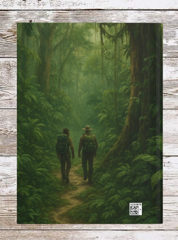 Amazon Forest Hike Hardcover Journal — Daily Planner & Notebook