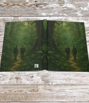 Amazon Forest Hike Hardcover Journal — Daily Planner & Notebook