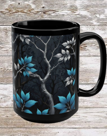 Ivy Leaf 15oz Coffee Mug — Reflection • Gratitude • Growth