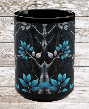 Ivy Leaf 15oz Coffee Mug — Reflection • Gratitude • Growth