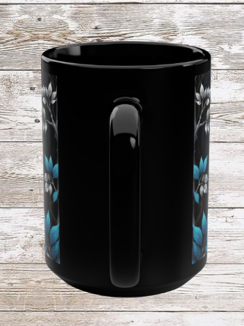 Ivy Leaf 15oz Coffee Mug — Reflection • Gratitude • Growth