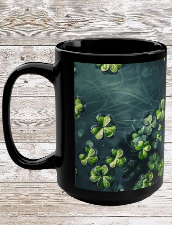 Lily Pad 15oz Coffee Mug — Reflection • Gratitude • Growth