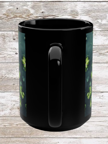 Lily Pad 15oz Coffee Mug — Reflection • Gratitude • Growth