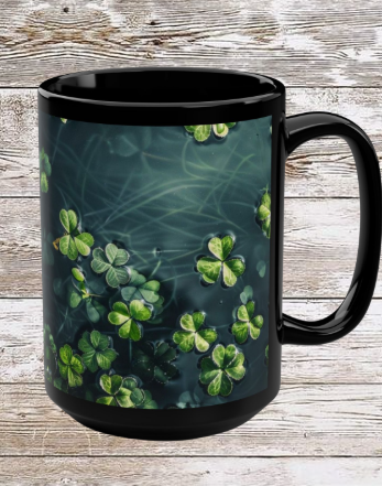 Lily Pad 15oz Coffee Mug — Reflection • Gratitude • Growth