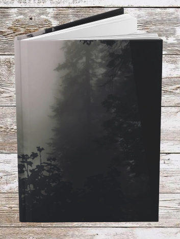 Dark Forest Theme Daily Journal - Hardcover - Your Ultimate Companion for Planning, Reflection, and Personal Growth