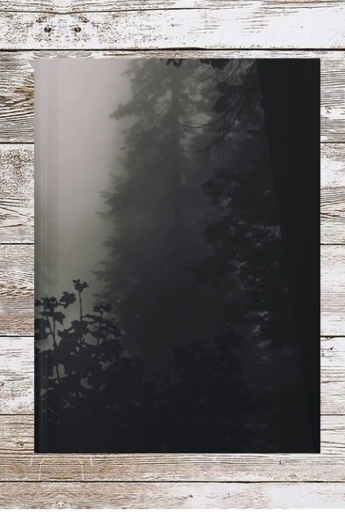 Dark Forest Theme Daily Journal - Hardcover - Your Ultimate Companion for Planning, Reflection, and Personal Growth