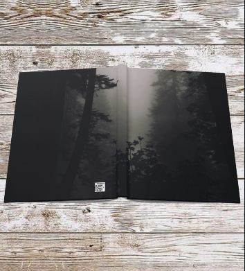 Dark Forest Theme Daily Journal - Hardcover - Your Ultimate Companion for Planning, Reflection, and Personal Growth
