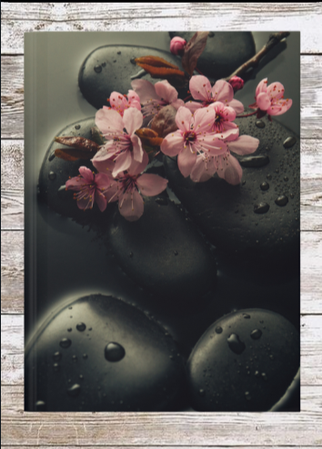 Water Stones Daily Journal - Hardcover - Your Ultimate Companion for Planning, Reflection, and Personal Growth