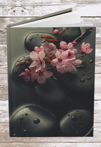 Water Stones Daily Journal - Hardcover - Your Ultimate Companion for Planning, Reflection, and Personal Growth