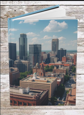 Cleveland OH Skyline Daily Hardcover Journal — Planning, Reflection & Growth
