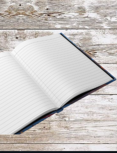 Cleveland OH Skyline Sunset Hardcover Journal — Daily Planning, Reflection & Growth