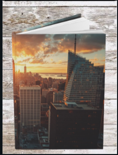 New York City Sunrise Hardcover Journal — Daily Planning & Reflection