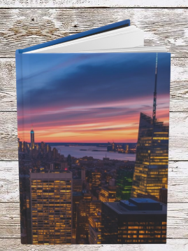 New York City Daybreak Hardcover Journal — Daily Planning & Reflection
