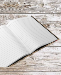 Parisian Chic Blue Sky Hardcover Journal