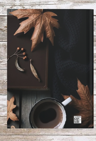 Coffee & Leaves Hardcover Journal