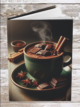 Coffee & Chocolates Hardcover Journal