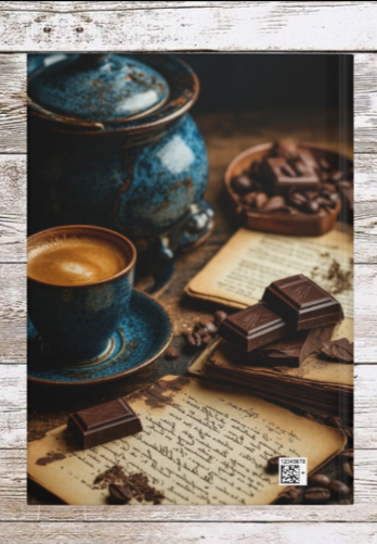 Cobalt & Coffee Hardcover Journal