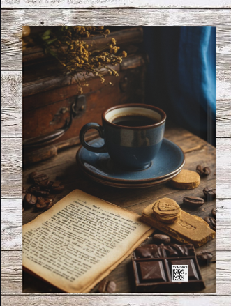 Coffee & Journal Hardcover Journal