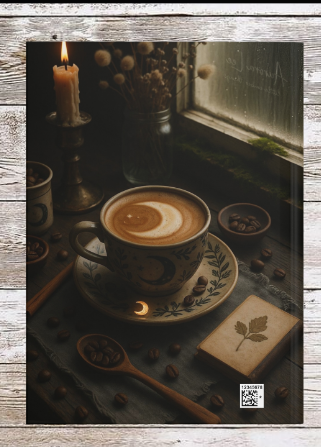 Coffee & Candle Hardcover Journal