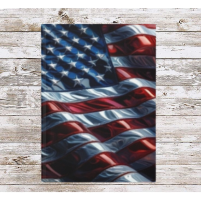 USA Flag Daily Journal - Hardcover - Your Ultimate Companion for Planning, Reflection, and Personal Growth