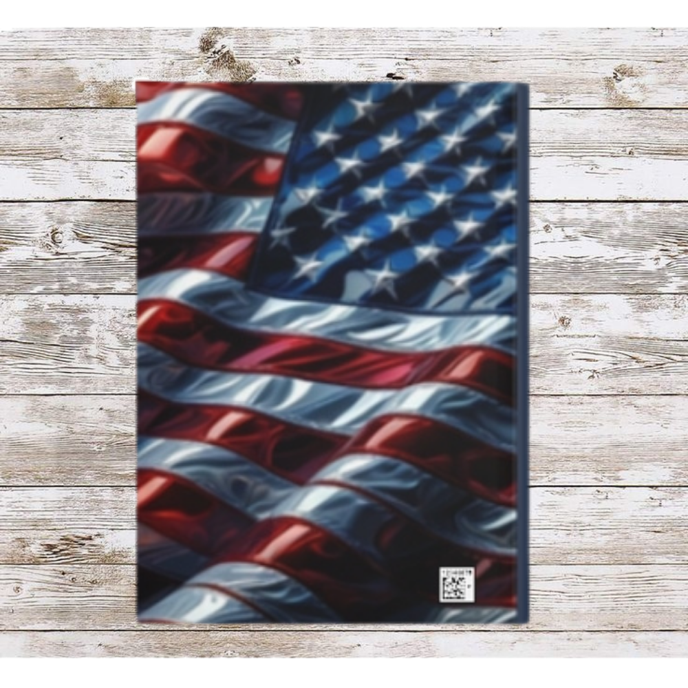 USA Flag Daily Journal - Hardcover - Your Ultimate Companion for Planning, Reflection, and Personal Growth