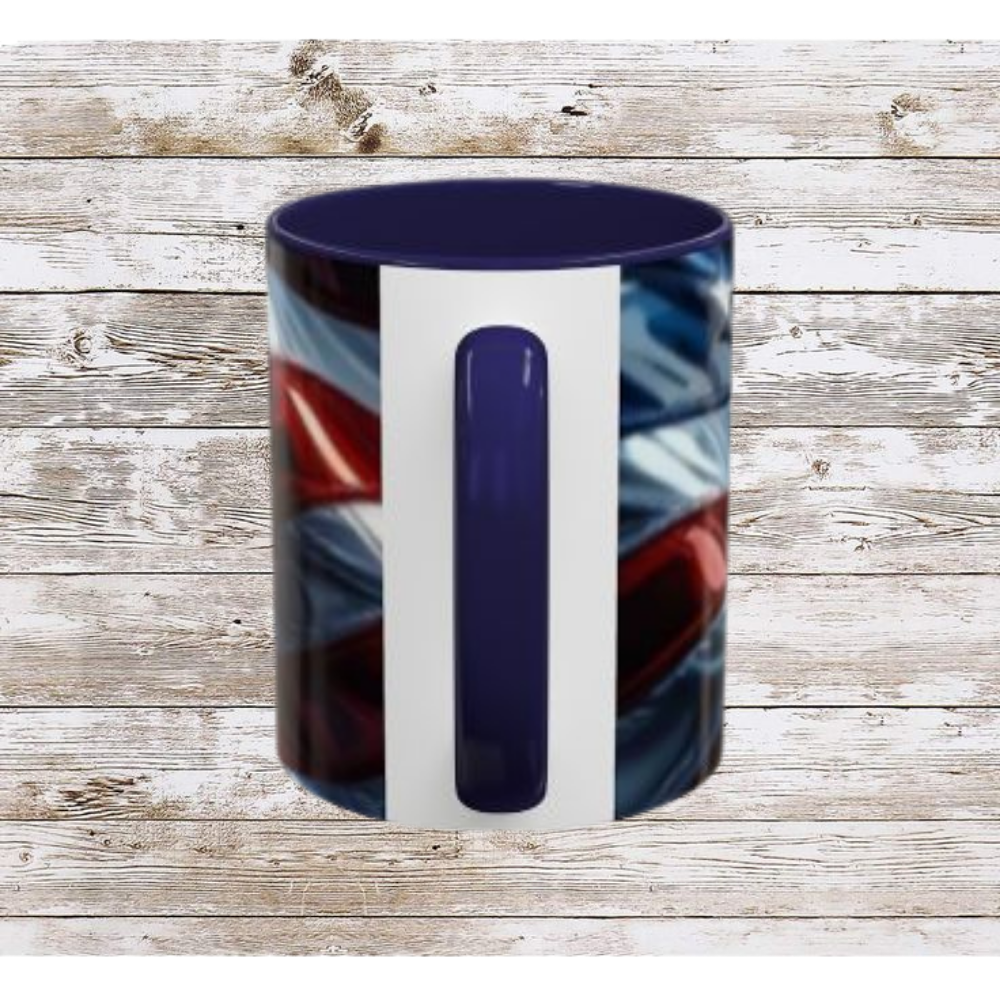 USA Flag Coffee Mug | Perfect Gift for Patriots, Home Decor, Father's Day, Coffee Lovers, Art Enthusiasts