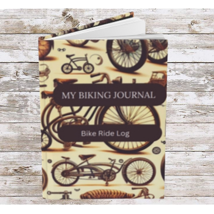 My Biking Journal - Hardcover - Your Ultimate Companion for Outdoor Adventures