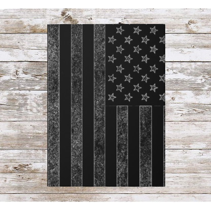 Black USA Flag Design Hardcover - Your Ultimate Companion for Planning, Reflection, and Personal Growth