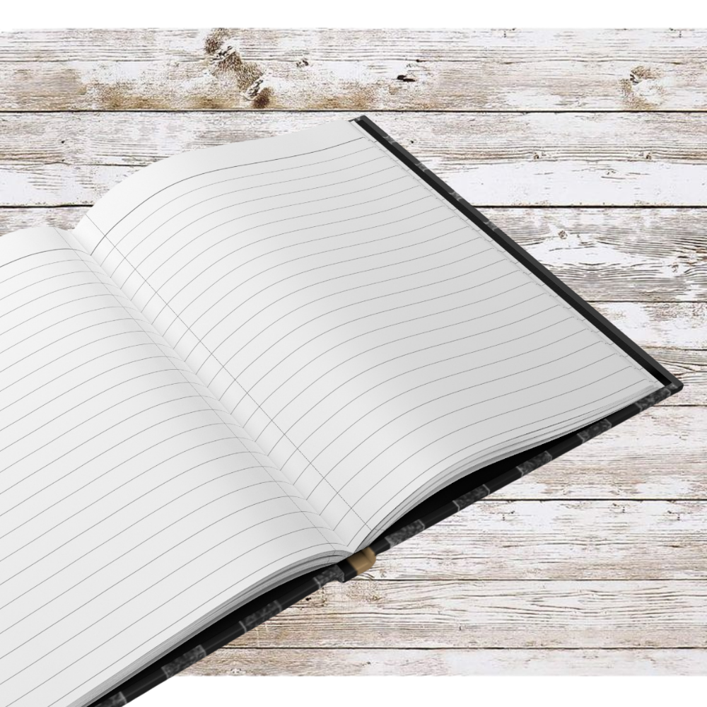 Black USA Flag Design Hardcover - Your Ultimate Companion for Planning, Reflection, and Personal Growth
