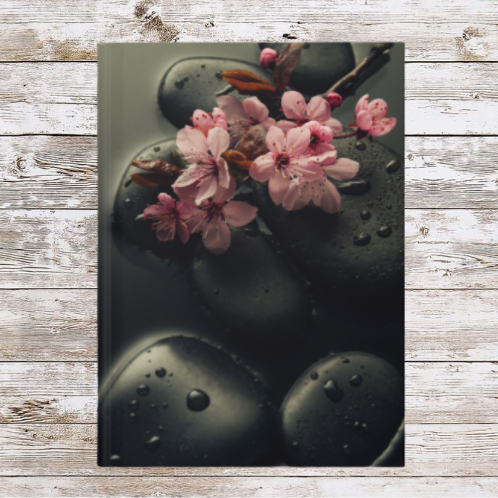 Water Stones Daily Journal - Hardcover - Your Ultimate Companion for Planning, Reflection, and Personal Growth