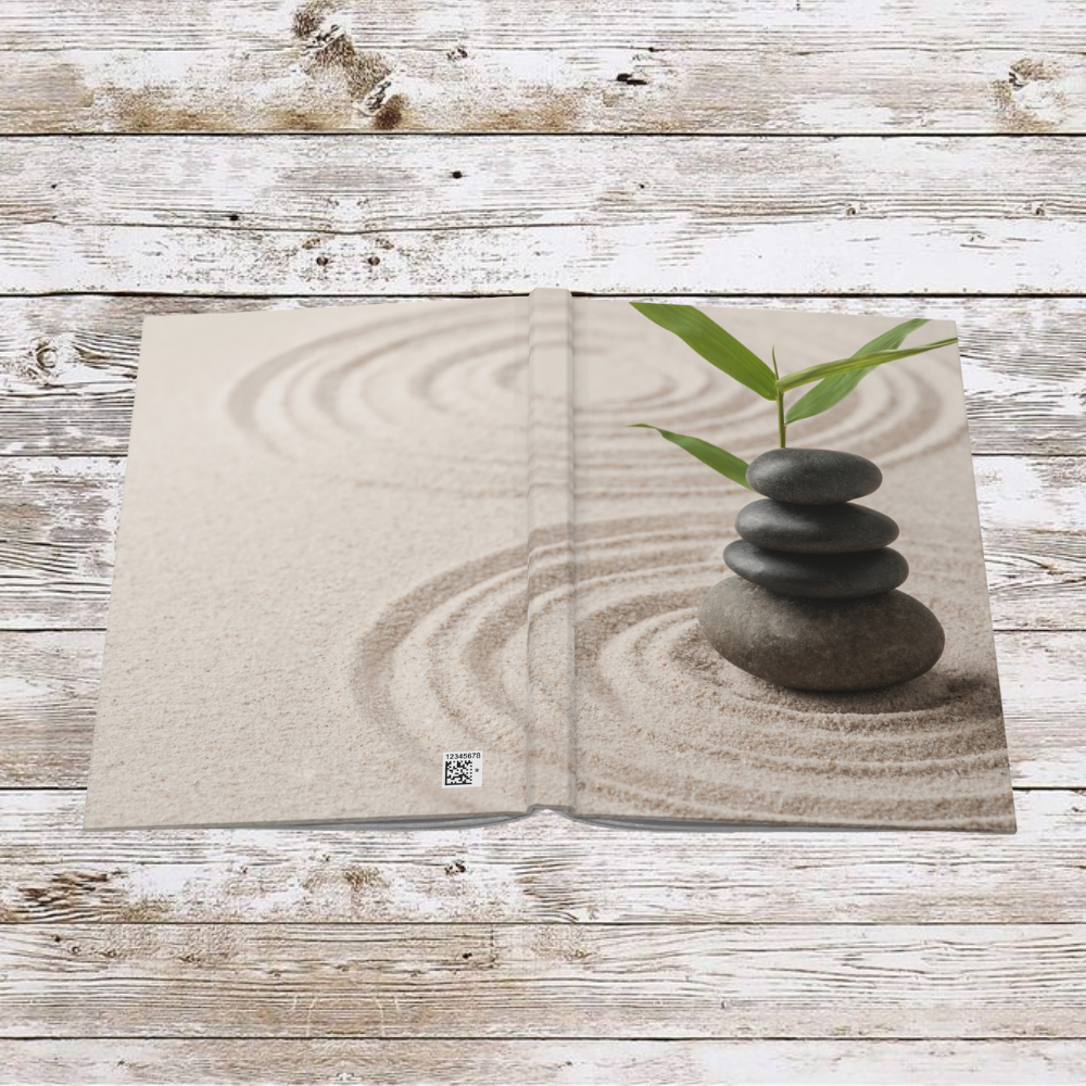 Zen Stones Daily Journal - Hardcover - Your Ultimate Companion for Planning, Reflection, and Personal Growth
