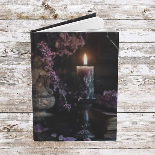 Candles and Stones Daily Journal - Hardcover - Your Ultimate Companion for Planning, Reflection, and Personal Growth