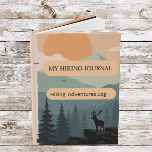 My Hiking Journal - Hardcover - Your Ultimate Companion for Outdoor Adventures