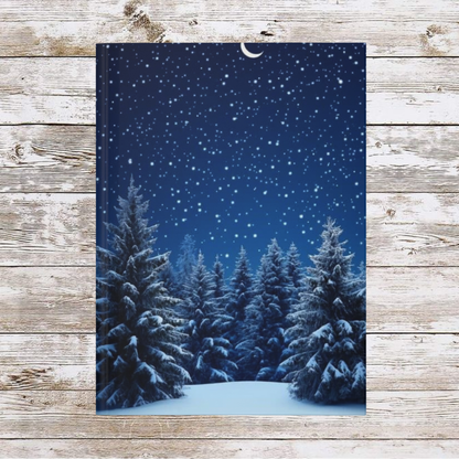 Green Christmas Tree Daily Journal - Hardcover Journal, Planner, Personal Growth Gift, Notebook, Bullet Journal, Organizer, Matte