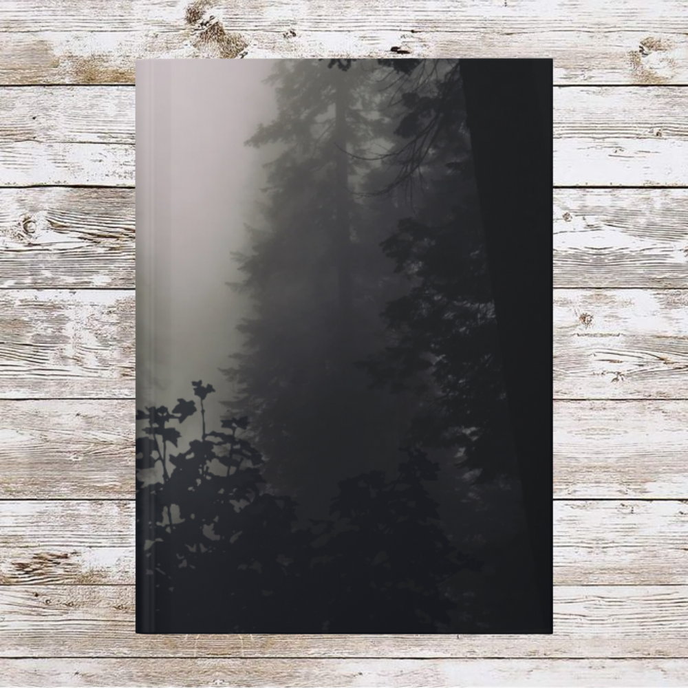 Dark Forest Theme Daily Journal - Hardcover - Your Ultimate Companion for Planning, Reflection, and Personal Growth